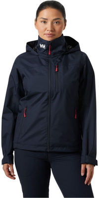 2026 Helly Hansen Womens Crew Hooded Sailing Jacket 2.0 34448 - Navy